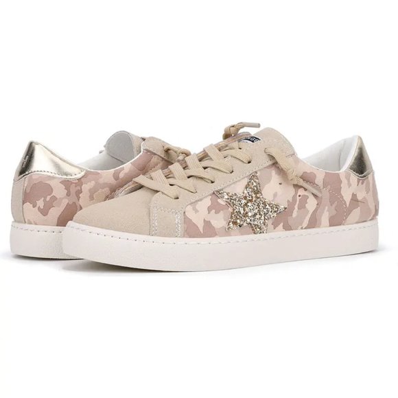 NWT Vintage Havana Bianca Light Camo Women’s Sneakers Size 10 - Picture 3 of 16